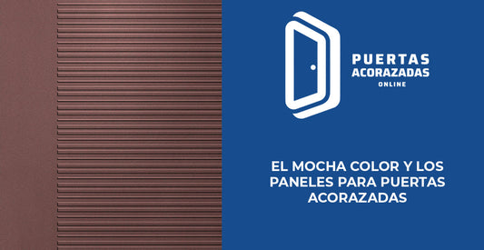 El mocha color y los paneles para puertas acorazadas