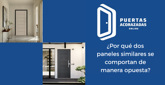 ¿Por qué dos paneles similares se comportan de manera opuesta?