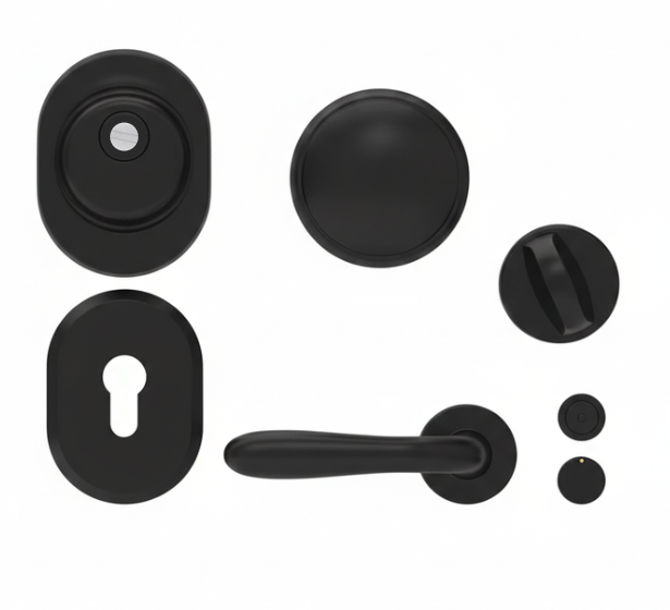 Kit Completo De Accesorios Para Puertas Acorazadas
