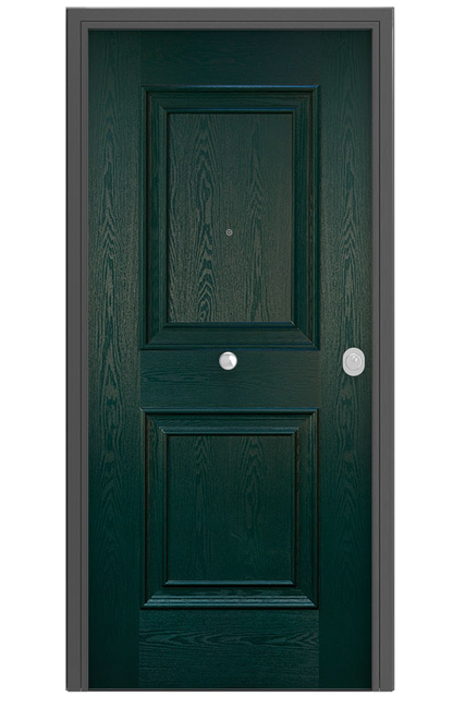 Fibra de vidrio Verde