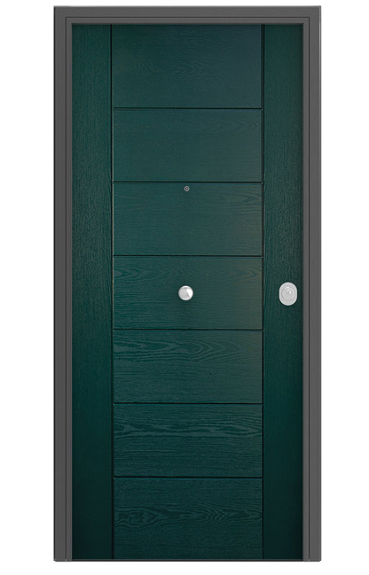 Fibra de vidrio Verde